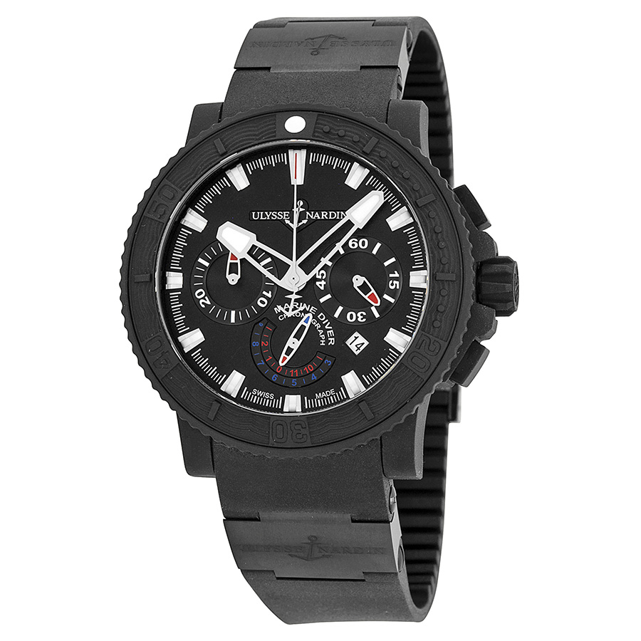 Ulysse Nardin Dive Master 353-92-3C Deep Black Automatic Dive Watch