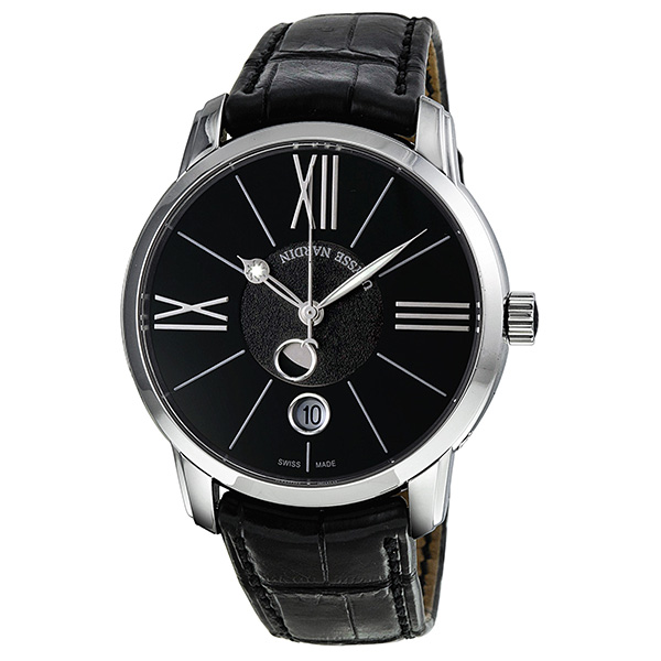 Ulysse Nardin Classico Luna Automatic 42mm Moon Phase Steel Watch