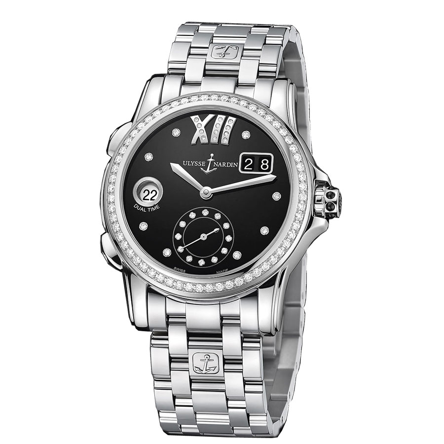 Ulysse Nardin Dual Time Clone with Automatic Movement & Jet Black Face, 33mm Case