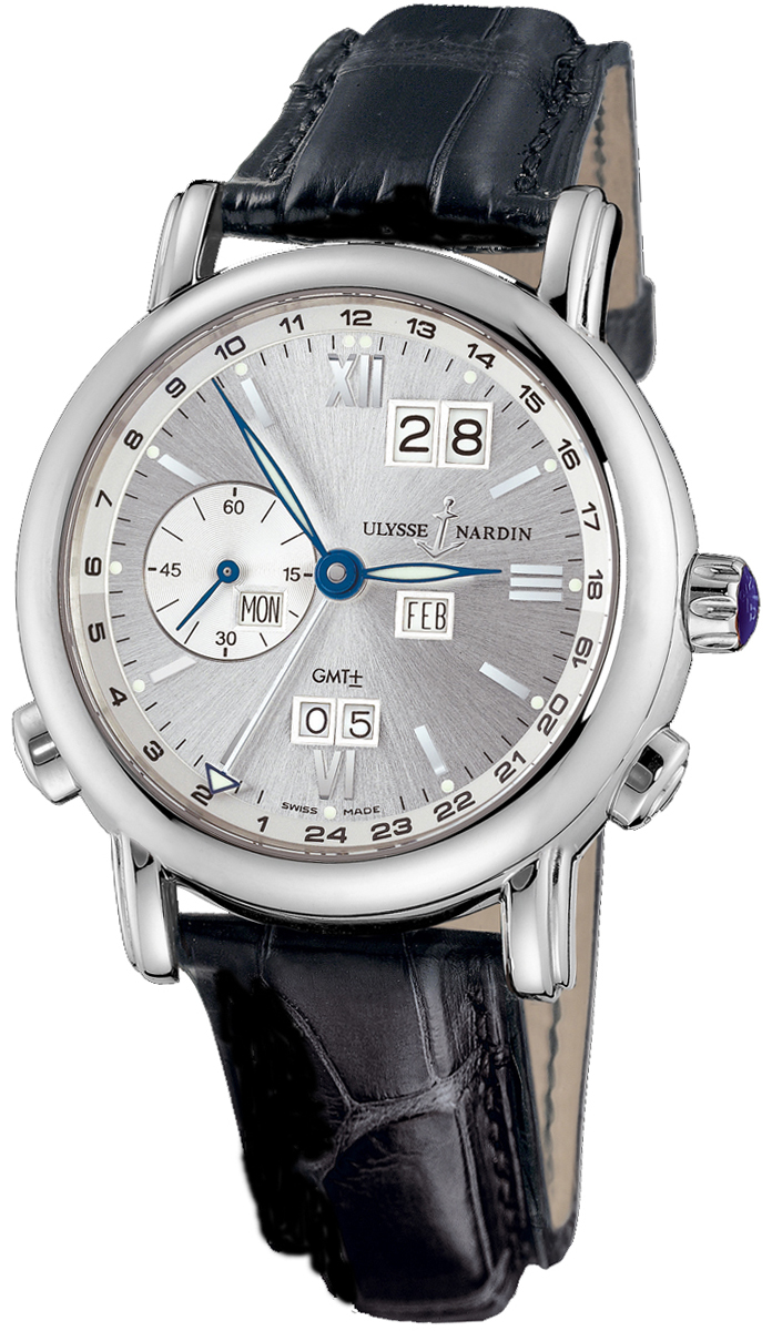 Ulysse Nardin GMT Master Clone with Anthracite Face & Automatic Movement
