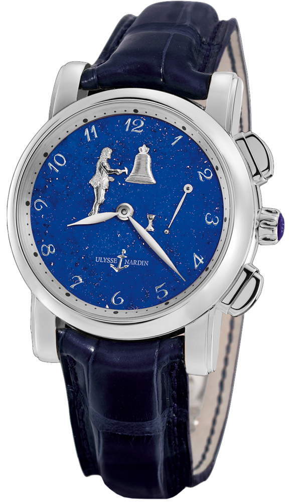 Ulysse Nardin Hourstriker 6109-103/e3 Masterpiece Blue Dial Automatic Replica Watch