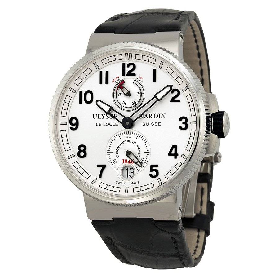 Ulysse Nardin Marine Chronograph 41mm Auto Steel Blue Face Reps Watch