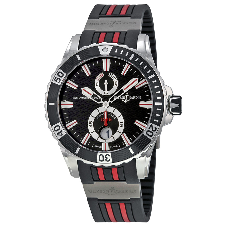 Ulysse Nardin Maxi Marine Dive 263-10-3R/92 Automatic Sapphire Crystal 300m Water-Resistant Watch