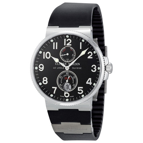 Ulysse Nardin Maxi Marine Masterpiece 41mm Automatic Blue Sunray Dial Mens Watch - Replicarock