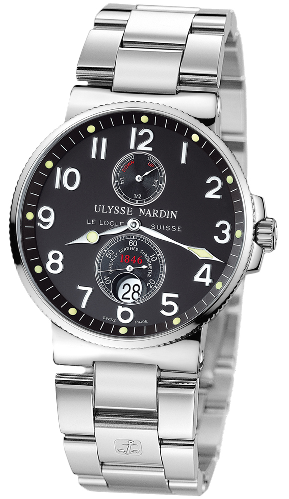 Ulysse Nardin Maxi Marine Dive 41mm Automatic Jet Black Face Water-Resistant Watch