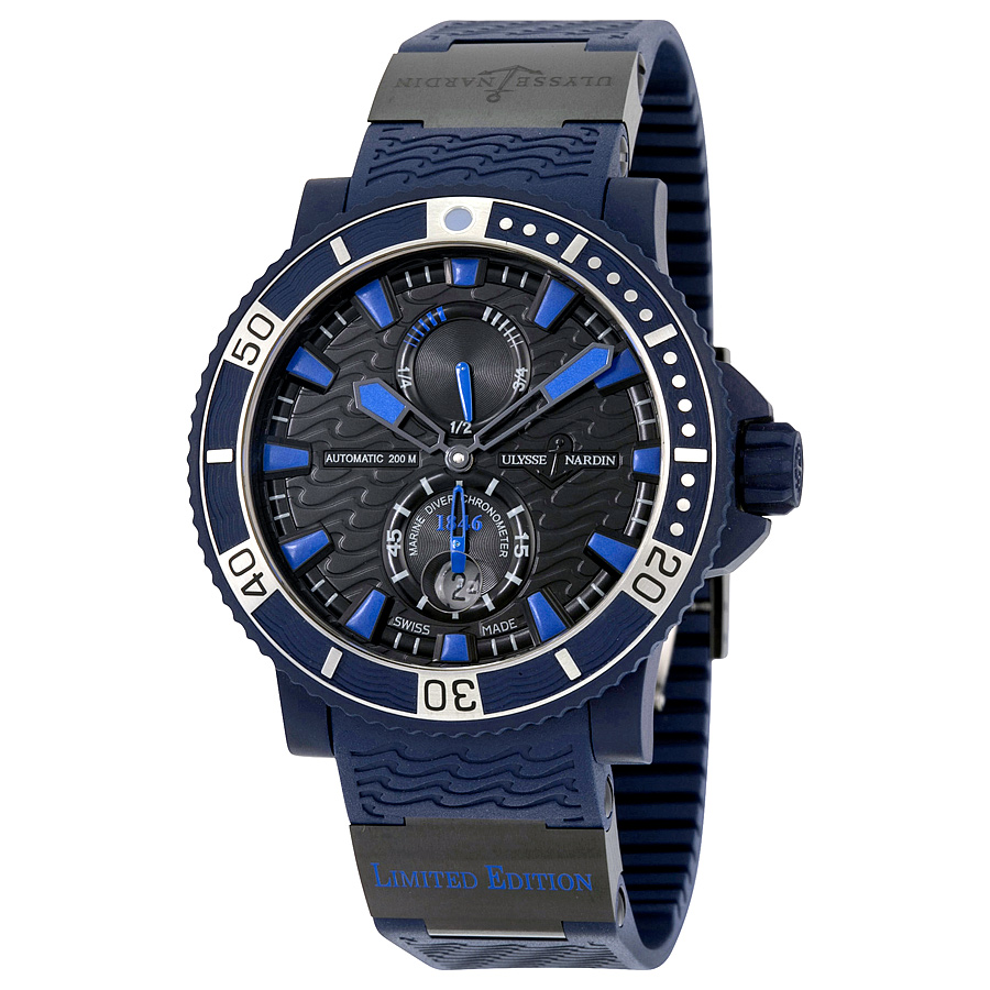 Ulysse Nardin Maxi Marine Automatic Steel Blue Dial Replica Watch