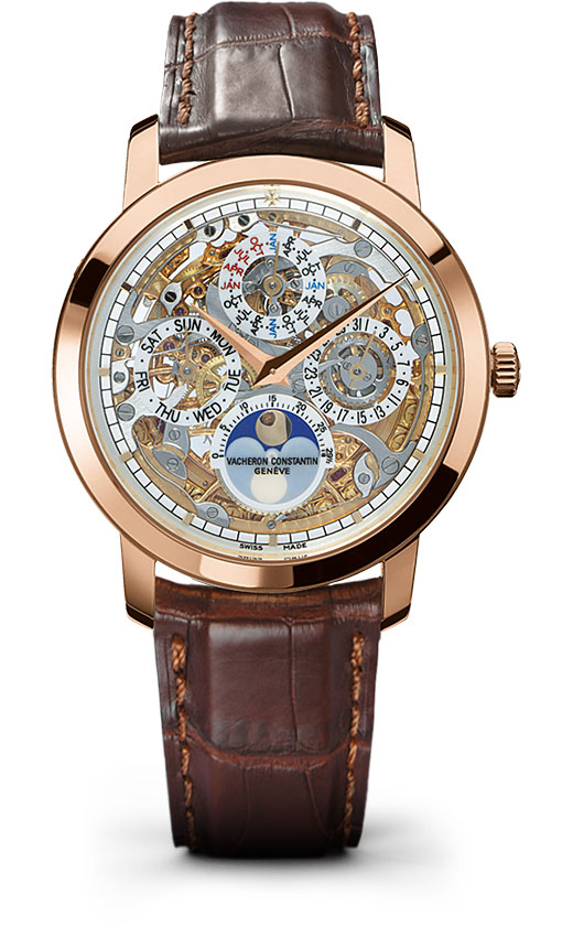 Vacheron Constantin 18K Pink Gold Self-Winding Chronograph Masterpiece Watch