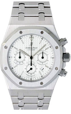 Audemars Piguet Royal Oak 41mm Automatic Swiss Clone Steel Black Dial Watch