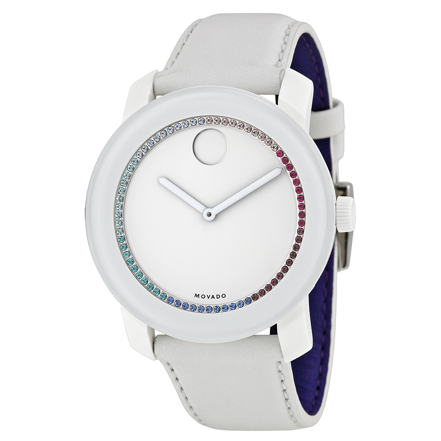 Movado Bold 3600180 Mens Watch - Classic Chronograph Steel Case Blue Dial Automatic Reps