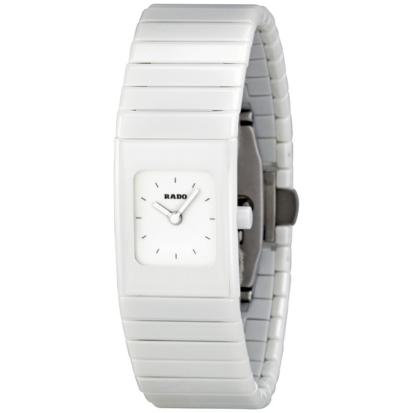 Rado R21712022 Lady's Timepiece, Ladies Swiss石英, Stainless Steel Case, Silver Dial, 28mm, Elegant Gaze
