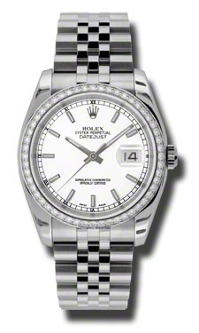 Rolex Datejust 116244WSJ White Gold Chronograph Timepiece