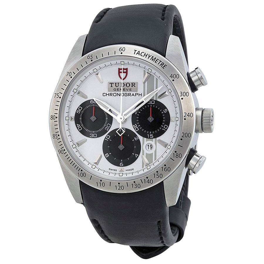 Tudor Fastrider 42mm Swiss Clone Automatic Steel Chronograph Watch